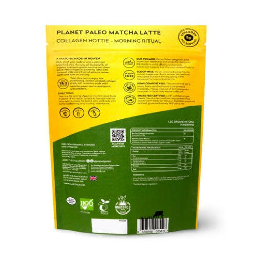 Planet Paleo Matcha Latte 225g - Halal Certified.