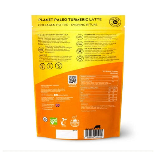 Planet Paleo Turmeric Latte 260g - Halal Certified.