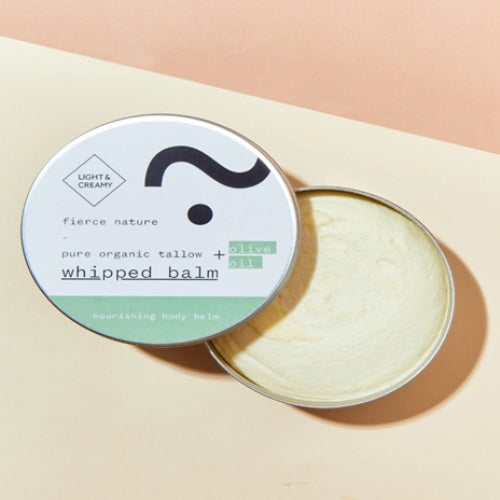 Fierce Nature Whipped Body Balm with olive oil