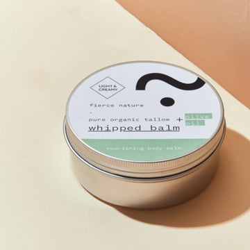 Fierce Nature Whipped Body Balm with olive oil